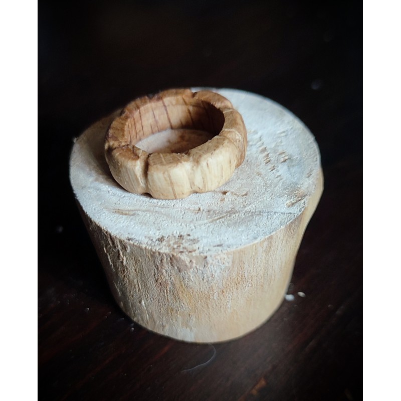 Bague en Chêne d'Ardèche