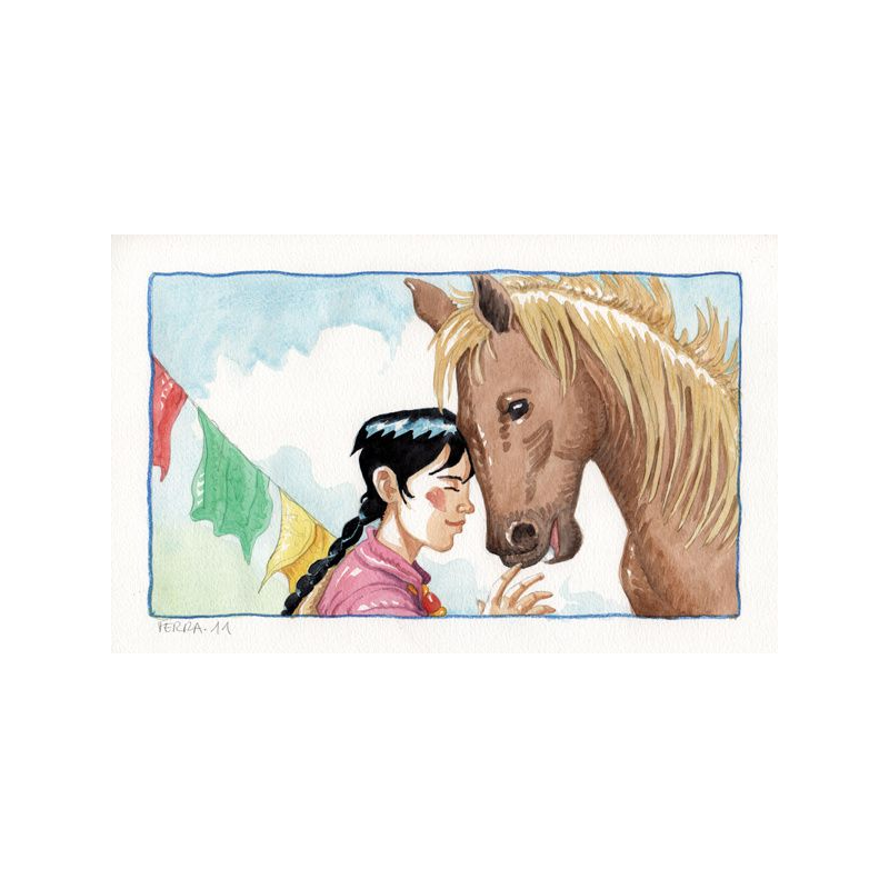 Le Cheval de Vent - Conte illustré