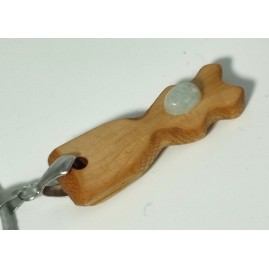 Pendentif en Bambou et Aventurine