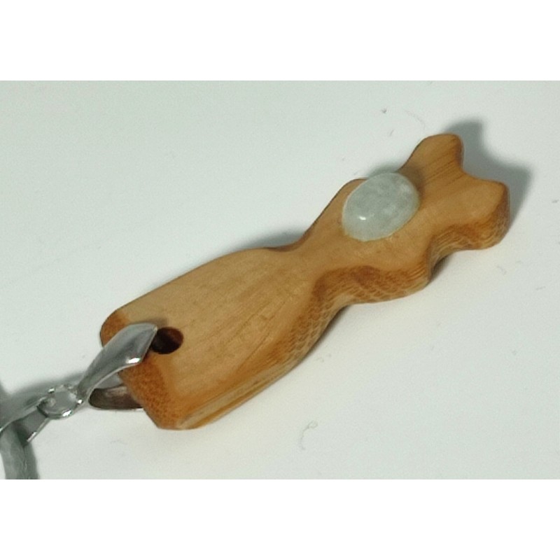 Pendentif en Bambou et Aventurine